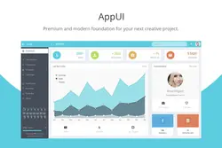 قالب مدیریت حرفه ای AppUI - Bootstrap Admin Template - افزونه ها | شبکه خرید و فروش منابع دیجیتالی