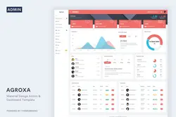 قالب مدیریت حرفه ای Agroxa - Material Design Admin Dashboard Template - افزونه ها | شبکه خرید و فروش منابع دیجیتالی