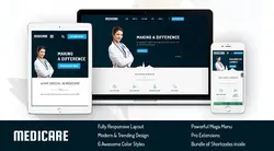 قالب پزشکی و کلینیک درمانی SJ Medicare - افزونه ها | شبکه خرید و فروش منابع دیجیتالی