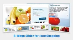 افزونه اسلایدر SJ Mega Slider for JoomShopping - افزونه ها | شبکه خرید و فروش منابع دیجیتالی