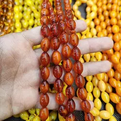 تسبیح کهربا 33دانه | سنگ کهربا | تسبیح