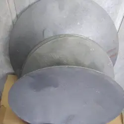 ساج چدنی آبندی شده 48 سانتی دسته دار ساج نان پزی چدن خالص بدون روکش شیمیایی (ساچ روسی ظرف چدنی) ظروف کوهنوردی و طبیعتگردی و ظروف سفری | ساج ووک چدنی تابه ووک چدنی . ماهیتابه چدنی . قابلمه چدنی