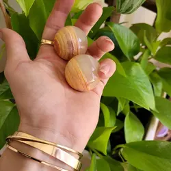 گوی آرامش سنگ مرمر (پک دو عددی) به انتخاب مشتری | هدیه تولد | جهیزیه عروس | کادویی | ظروف سنگی آقای سنگی | ظروف آنتیک و کلکسیونی | مدیتیشن | فنگشویی | گوی سنگی