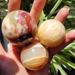 گوی آرامش سنگ مرمر (پک دو عددی) به انتخاب مشتری | هدیه تولد | جهیزیه عروس | کادویی | ظروف سنگی آقای سنگی | ظروف آنتیک و کلکسیونی | مدیتیشن | فنگشویی | گوی سنگی