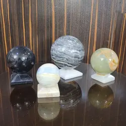 گوی آرامش سنگ مرمر (پک دو عددی) به انتخاب مشتری | هدیه تولد | جهیزیه عروس | کادویی | ظروف سنگی آقای سنگی | ظروف آنتیک و کلکسیونی | مدیتیشن | فنگشویی | گوی سنگی