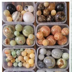 گوی آرامش سنگ مرمر (پک دو عددی) به انتخاب مشتری | هدیه تولد | جهیزیه عروس | کادویی | ظروف سنگی آقای سنگی | ظروف آنتیک و کلکسیونی | مدیتیشن | فنگشویی | گوی سنگی