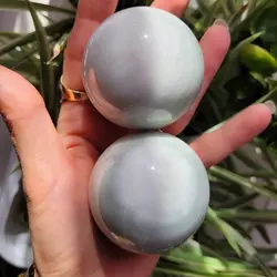 گوی آرامش سنگ مرمر (پک دو عددی) به انتخاب مشتری | هدیه تولد | جهیزیه عروس | کادویی | ظروف سنگی آقای سنگی | ظروف آنتیک و کلکسیونی | مدیتیشن | فنگشویی | گوی سنگی