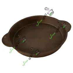 ماهیتابه چدنی صادراتی درمان کمخونی و رفع فقر آهن (چدن خالص بدون روکش شیمیایی چدن روسی تابه ماهی تابه چدنی روسی) باسلام