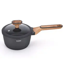 سرویس قابلمه 17 پارچه جی فی نی GIFFINI مدلG-NANO -017 دسته قهوه ایی روشن | قابلمه ایتالیایی | سرویس قابلمه ایتالیایی | قابلمه خارجی | جهیزیه عروس | هدیه | کادویی | کتری ایتالیا | ماهیتابه ایتالیایی