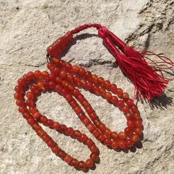 تسبیح عقیق سرخ اصل کد 3 | تسبیح اصل | تسبیح اورجینال | تسبیح صلوات | تسبیح متبرک | تسبیح آنتیک و کلکسیونی و عتیقه | تسبیح طبیعی | تسبیح فاخر | هدیه روز پدر | تسبیح دست ساز