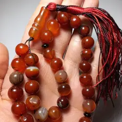 تسبیح عقیق سلیمانی اصل کد 6 | تسبیح اصل | تسبیح اورجینال | تسبیح صلوات | تسبیح متبرک | تسبیح آنتیک و کلکسیونی و عتیقه | تسبیح طبیعی | تسبیح فاخر | هدیه روز پدر | تسبیح دست ساز | عقیق اصل