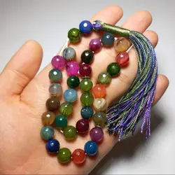 تسبیح عقیق رنگی اصل کد 6 | تسبیح اصل | تسبیح اورجینال | تسبیح صلوات | تسبیح متبرک | تسبیح آنتیک و کلکسیونی و عتیقه | تسبیح طبیعی | تسبیح فاخر | هدیه روز پدر | تسبیح دست ساز | عقیق اصل