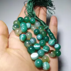 تسبیح عقیق سبز سلیمانی اصل کد 3 | تسبیح اصل | تسبیح اورجینال | تسبیح صلوات | تسبیح متبرک | تسبیح آنتیک و کلکسیونی و عتیقه | تسبیح طبیعی | تسبیح فاخر | هدیه روز پدر | تسبیح دست ساز | عقیق اصل