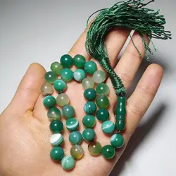 تسبیح عقیق سبز سلیمانی اصل کد 3 | تسبیح اصل | تسبیح اورجینال | تسبیح صلوات | تسبیح متبرک | تسبیح آنتیک و کلکسیونی و عتیقه | تسبیح طبیعی | تسبیح فاخر | هدیه روز پدر | تسبیح دست ساز | عقیق اصل