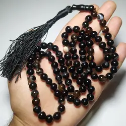 تسبیح عقیق مشکی سلیمانی اصل کد 3 | تسبیح اصل | تسبیح اورجینال | تسبیح صلوات | تسبیح متبرک | تسبیح آنتیک و کلکسیونی و عتیقه | تسبیح طبیعی | تسبیح فاخر | هدیه روز پدر | تسبیح دست ساز