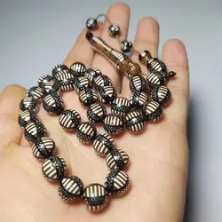 تسبیح کشکول نقره کوب کد 2 | تسبیح اصل | تسبیح اورجینال | تسبیح صلوات | تسبیح متبرک | تسبیح آنتیک و کلکسیونی و عتیقه | تسبیح طبیعی | تسبیح فاخر | هدیه روز پدر | تسبیح دست ساز