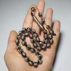 تسبیح کشکول نقره کوب کد 2 | تسبیح اصل | تسبیح اورجینال | تسبیح صلوات | تسبیح متبرک | تسبیح آنتیک و کلکسیونی و عتیقه | تسبیح طبیعی | تسبیح فاخر | هدیه روز پدر | تسبیح دست ساز