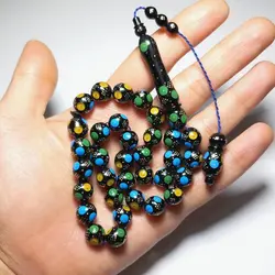 تسبیح کشکول نقره کوب کد 4 | تسبیح اصل | تسبیح اورجینال | تسبیح صلوات | تسبیح متبرک | تسبیح آنتیک و کلکسیونی و عتیقه | تسبیح طبیعی | تسبیح فاخر | هدیه روز پدر | تسبیح دست ساز