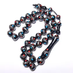 تسبیح کشکول نقره کوب کد 5 | تسبیح اصل | تسبیح اورجینال | تسبیح صلوات | تسبیح متبرک | تسبیح آنتیک و کلکسیونی و عتیقه | تسبیح طبیعی | تسبیح فاخر | هدیه روز پدر | تسبیح دست ساز