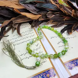 تسبیح سنگی عقیق سبز 33 مهره سایز 10 | تسبیح اصل | تسبیح اورجینال | تسبیح صلوات | تسبیح متبرک | تسبیح آنتیک و کلکسیونی و عتیقه | تسبیح طبیعی | تسبیح فاخر | هدیه روز پدر | تسبیح دست ساز
