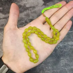 تسبیح سنگی شاه مقصود افغانستان 33 مهره سبز تیره تراش ریز به درشت | تسبیح شاه مقصود افغانستان | تسبیح اصل | تسبیح اورجینال | تسبیح صلوات | تسبیح متبرک | تسبیح آنتیک و کلکسیونی و عتیقه | تسبیح طبیعی | تسبیح فاخر | هدیه روز پدر | تسبیح دست ساز