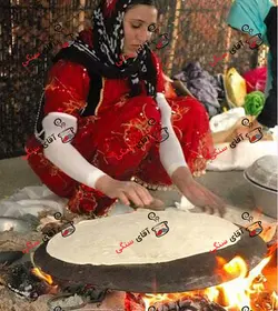 ساج سفری چدنی 44 سانتی دسته دار ساج نان پزی چدن خالص بدون روکش شیمیایی (ساچ روسی ظرف چدنی) ظروف کوهنوردی و طبیعتگردی و ظروف سفری | ساج ووک چدنی تابه ووک چدنی . ماهیتابه چدنی . قابلمه چدنی