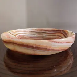 ظرف سنگی میوه خوری سنگی سنگ مرمر | هدیه تولد | جهیزیه عروس | کادویی | ظروف سنگی آقای سنگی | ظروف آنتیک و کلکسیونی