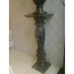 میز و پایه سنگی (قرارگیری گلدان و مجسمه و دکوری) سنگ مشکی نجف آباد | هدیه تولد | جهیزیه عروس | کادویی | ظروف سنگی آقای سنگی | ظروف آنتیک و کلکسیونی