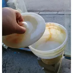 آجیل خوری سنگی پایه دار با قابلیت عبور نور از این سنگ | هدیه تولد | جهیزیه عروس | کادویی | ظروف سنگی آقای سنگی | ظروف آنتیک و کلکسیونی