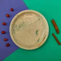 ظرف گرد سنگی ،مدل لبه دار،سنگ طبیعی مرمر یشم آبرنگی | هدیه تولد | جهیزیه عروس | کادویی | ظروف سنگی آقای سنگی | ظروف آنتیک و کلکسیونی