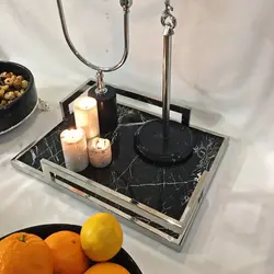 سینی سنگی پذیرایی کفه سنگ طبیعی | جهیزیه عروس | هدیه تولد | کادویی | ظروف سنگی آقای سنگی | ظروف آنتیک و کلکسیونی