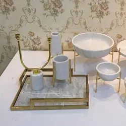 سینی سنگی پذیرایی کفه سنگ طبیعی | جهیزیه عروس | هدیه تولد | کادویی | ظروف سنگی آقای سنگی | ظروف آنتیک و کلکسیونی