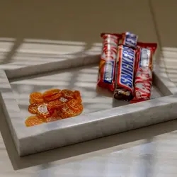 استند سنگی مستطیل 25 در 15 مناسب پذیرایی و نظم دهندگی وسایل | جهیزیه عروس | کادویی | هدیه تولد | ظروف سنگی آقای سنگی | ظروف آنتیک و کلکسیونی