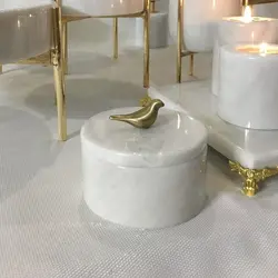 قندون سنگی رنگ سنگ سفید و مشکی | جهیزیه عروس | هدیه تولد | کادویی | ظروف سنگی آقای سنگی | ظروف آنتیک و کلکسیونی