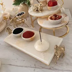 رولت خوری سنگی اسب برنجی با سنگ مشکی سفید یا نباتی | هدیه تولد | جهیزیه عروس | کادویی | ظروف سنگی آقای سنگی | ظروف آنتیک و کلکسیونی