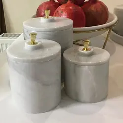 ست بانکه سنگی (اکسسوری روی درب متغیر است بسته به سلیقه) ست پاسماوری سنگی | هدیه تولد | جهیزیه عروس | کادویی | ظروف سنگی آقای سنگی | ظروف آنتیک و کلکسیونی
