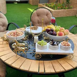 ظروف پذیرایی سنگی مدل عروس | ظروف سنگی آقای سنگی | ظروف لاکچری | جهیزیه عروس | هدیه تولد | هدیه روز زن