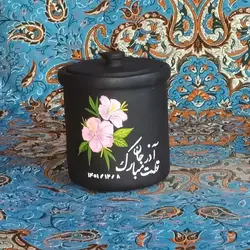قابلمه سنگی 1نفره شلغمی طراحی شده | دیزی سنگی | دیگ سنگی | ظروف سنگی آقای سنگی | ظروف سالم آشپزی طب سنتی | جهیزیه | هدیه تولد
