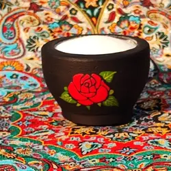 نمک ساب سنگی یک نفره طراحی شده | ظروف سنگی آقای سنگی | جهیزیه | هدیه تولد