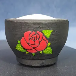 هاون سنگی کوچک مدل غنچه | ظروف سنگی آقای سنگی | هدیه تولد | جهیزیه