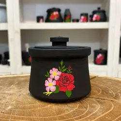دیزی سنگی کودک 1 نفره طراحی شده | دیگ سنگی کودک | قابلمه سنگی کودک | ظروف سنگی کودک | جهیزیه | هدیه تولد | درمان کمخونی