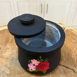 دیزی سنگی کودک 1 نفره طراحی شده | دیگ سنگی کودک | قابلمه سنگی کودک | ظروف سنگی کودک | جهیزیه | هدیه تولد | درمان کمخونی