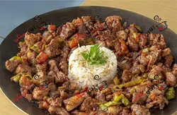 ساج چدنی خالص 33 سانتی | ساج نان پزی چدن خالص بدون روکش شیمیایی (ساچ روسی ظرف چدنی) ظروف کوهنوردی و طبیعتگردی و ظروف سفری | ساج ووک چدنی تابه ووک چدنی . ماهیتابه چدنی . قابلمه چدنی | ساج چدنی | ساج سفری | ظروف چدنی اصل | ساج چدن خالص