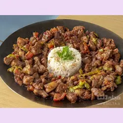 ساج چدنی اصل آبندی شده 44 سانتی ساج نان پزی چدن خالص بدون روکش شیمیایی (ساچ روسی ظرف چدنی) تابه ووک چدن درمان کم خونی کمخونی