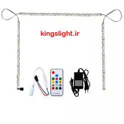 پکیج نورپردازی پشت تلویزیون با ریسه ic) ARGB)