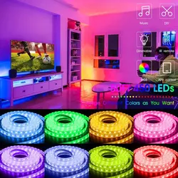 پکیج نورپردازی پشت تلویزیون با ریسه RGB