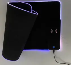 دسک پد RGB سایز بزرگ همراه شارژر وایرلس