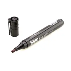 ماژیک دائمی جوهر ثابت نوک پهن مشکی