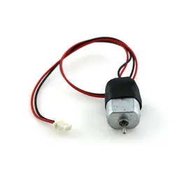 موتور آرمیچر 3 تا 6 ولت مینیاتوری پر مصرف با کانکتور پین گرد وارنیش