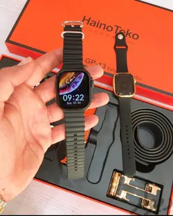 ساعت هوشمند هاینو تکو مدل GP-13 دو عدد ساعت + 3 عدد بند+ کمربند و عینک